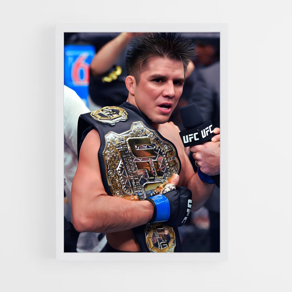 Poster Le Combat du Siècle – affiche MMA (vue 3)